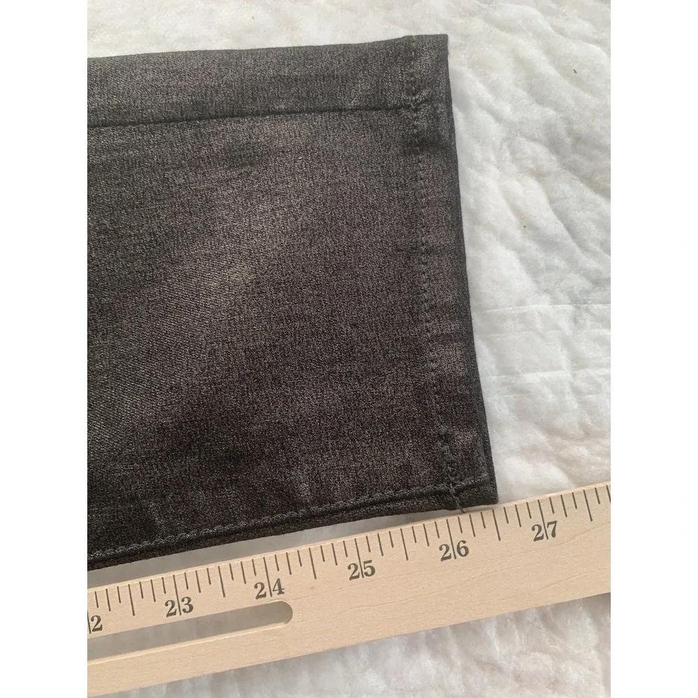 NWT 7 For All Mankind Women's Highwaist Ankle Gwenevere Jean Black 32 x 26
